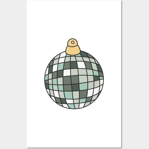 Disco Ornament Wall Art by Milibella